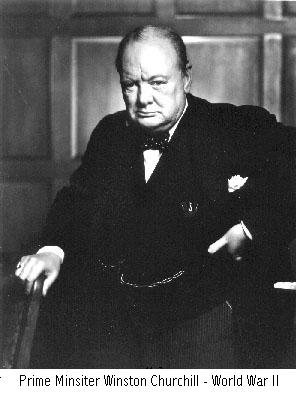 WINSTON CHURCHILL